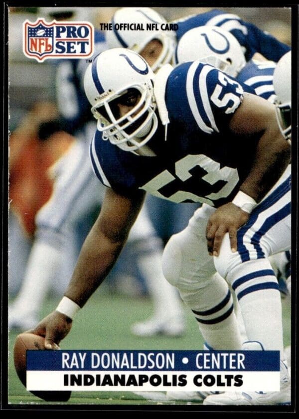 1991 Pro Set Indianapolis Colts #176 Ray Donaldson