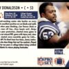 1991 Pro Set Indianapolis Colts #176 Ray Donaldson