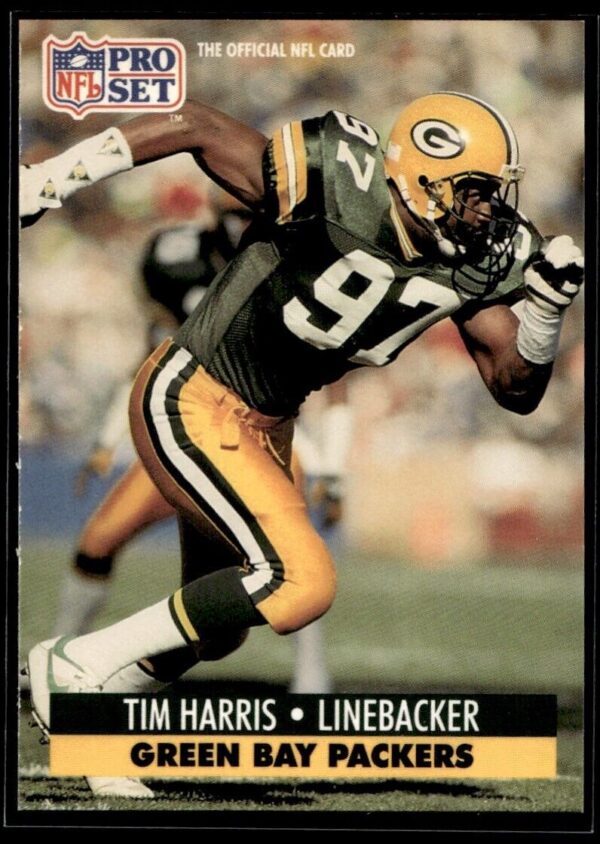 _10 1991 Pro Set Green Bay Packers #154 Tim Harris