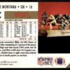1991 Pro Set San Francisco 49ers #3 Joe Montana