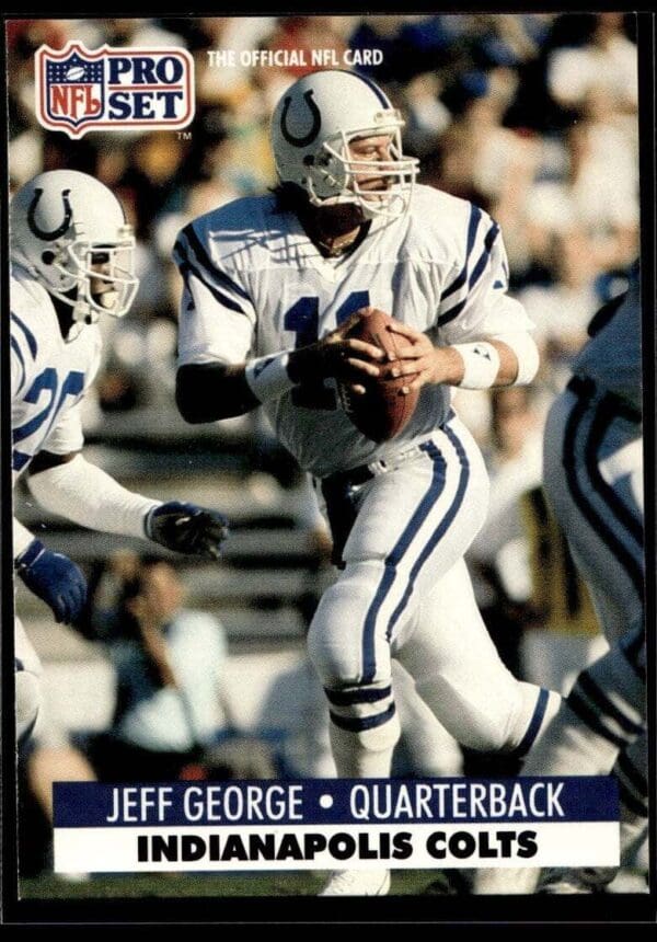 1991 Pro Set Indianapolis Colts #177 Jeff George