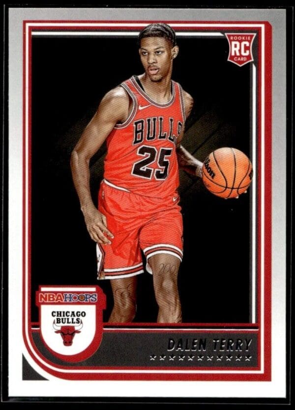 2022 Hoops Chicago Bulls #248 Dalen Terry RC Rookie