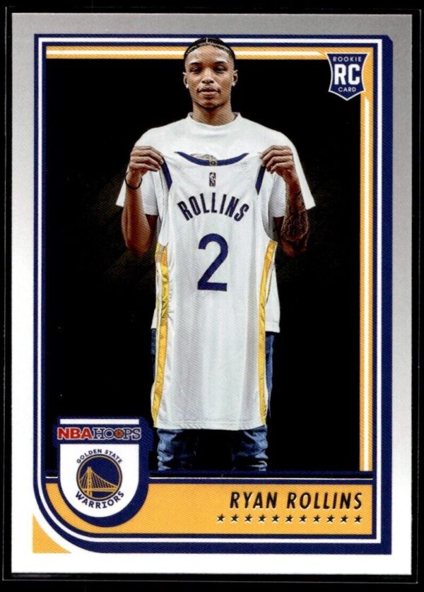 _10 2022 NBA Hoops Golden State Warriors #277 Ryan Rollins RC Rookie
