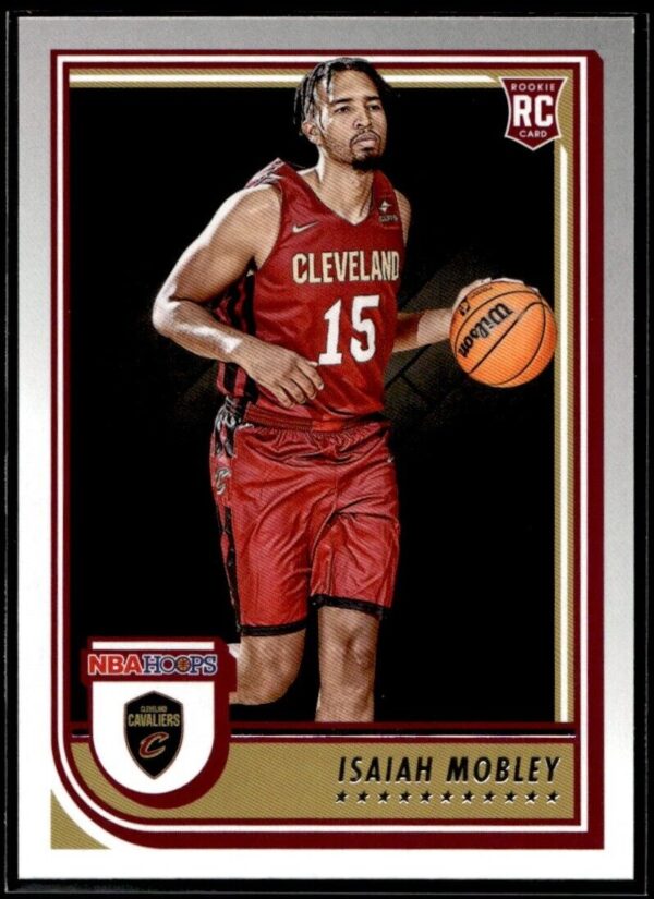 _10 2022 Hoops Cleveland Cavaliers #268 Isaiah Mobley RC Rookie