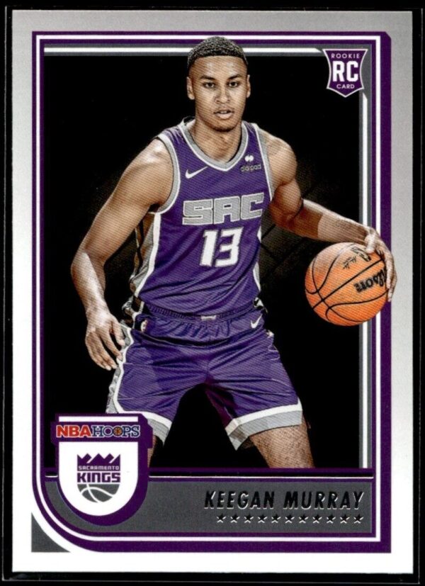 2022 Hoops Sacramento Kings #234 Keegan Murray RC Rookie
