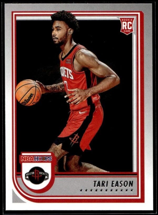 _10 2022 Hoops Houston Rockets #247 Tari Eason RC Rookie