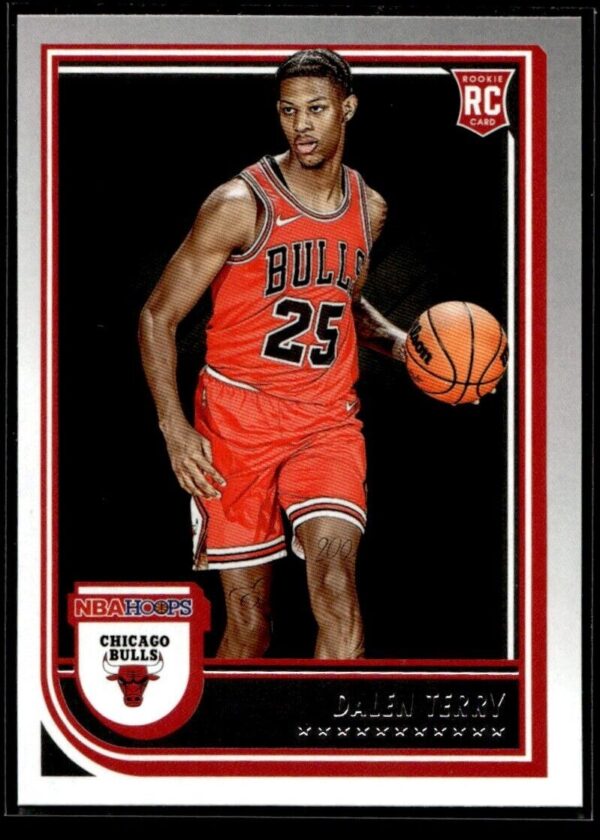 2022 Hoops Chicago Bulls #248 Dalen Terry RC Rookie