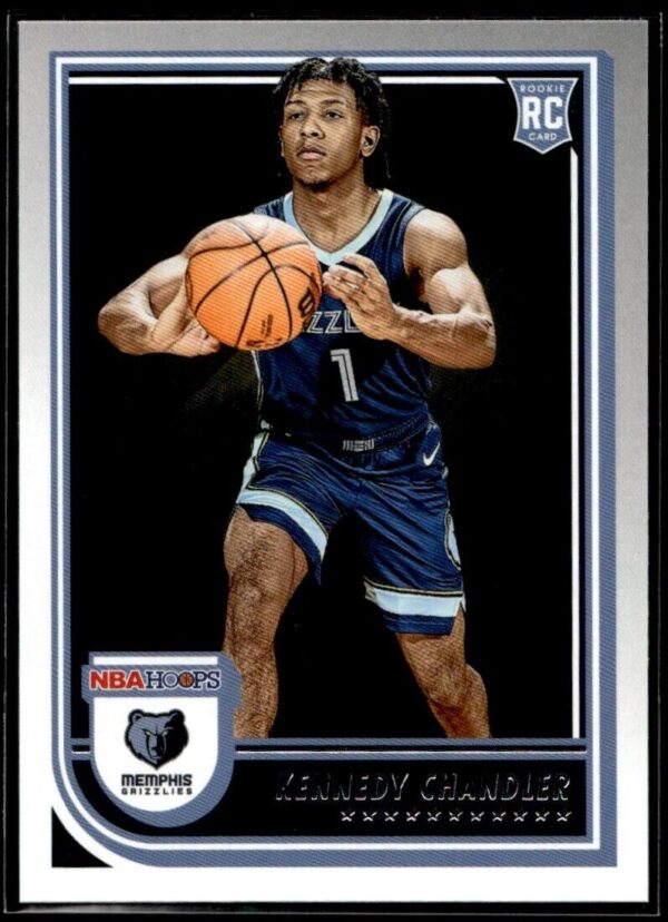 2022 Hoops Memphis Grizzlies #264 Kennedy Chandler RC Rookie