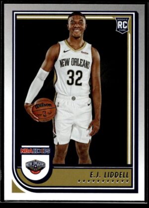 2022 Hoops New Orleans Pelicans #266 E.J. Liddell RC Rookie