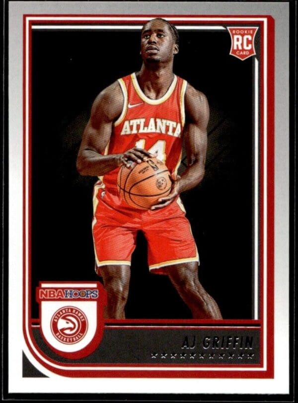 2022 Hoops Atlanta Hawks #246 AJ Griffin RC Rookie