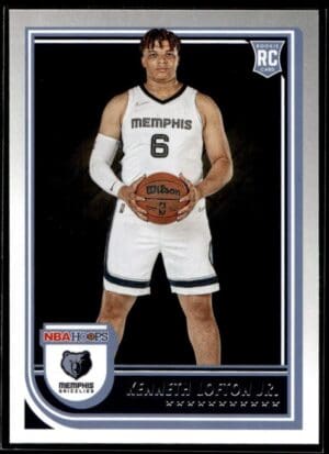 2022 Hoops Memphis Grizzlies #271 Kenneth Lofton Jr. RC Rookie