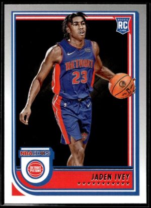 2022 Hoops Detroit Pistons #235 Jaden Ivey RC Rookie