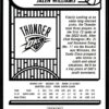 2022 Hoops Oklahoma City Thunder #242 Jalen Williams RC Rookie