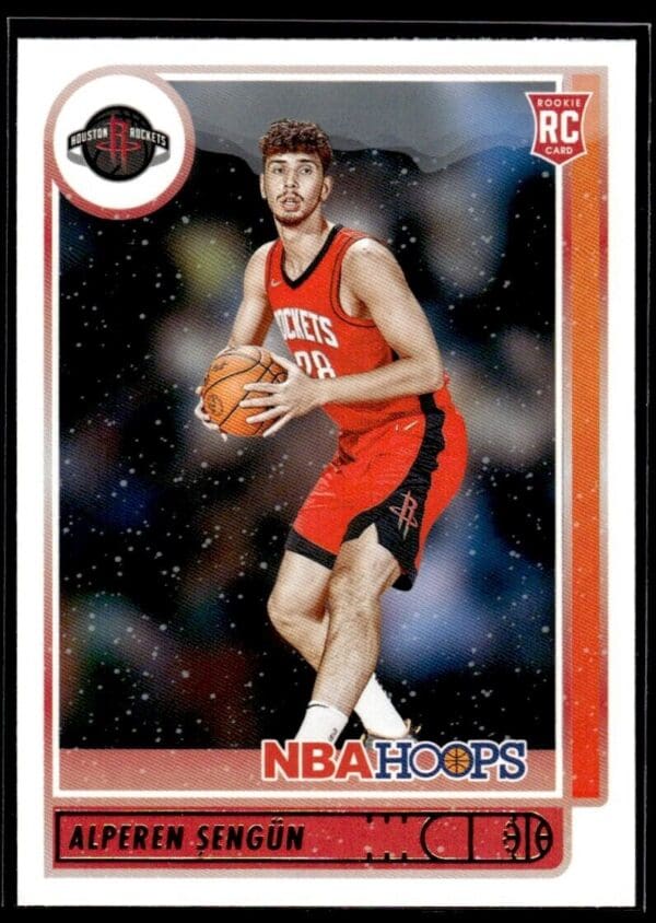 2021 NBA Hoops Houston Rockets #204 Alperen Sengun RC Rookie