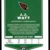 2021 Donruss Optic J.J. Watt Arizona Cardinals #180 Silver Prizm Parallel