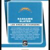 2021 Donruss Optic Rashawn Slater Rookie Los Angeles Chargers #263