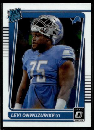 2021 Donruss Optic Levi Onwuzurike Rookie Detroit Lions #270