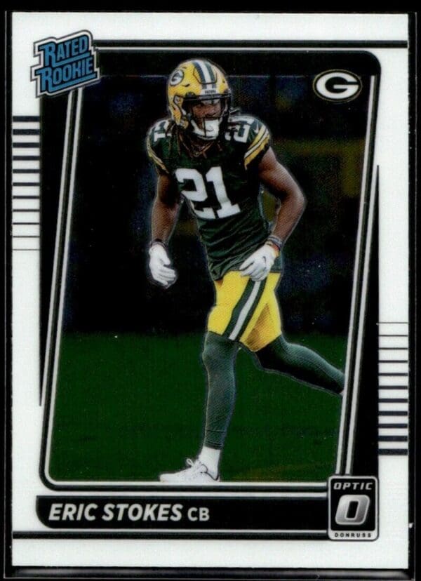 2021 Donruss Optic Eric Stokes Rookie Green Bay Packers #251