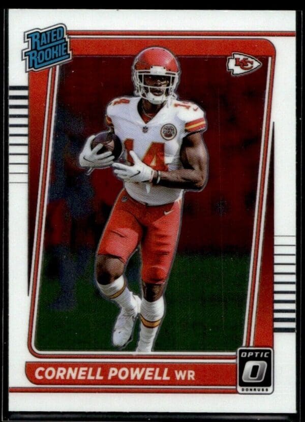 2021 Donruss Optic Cornell Powell Rookie Kansas City Chiefs #240