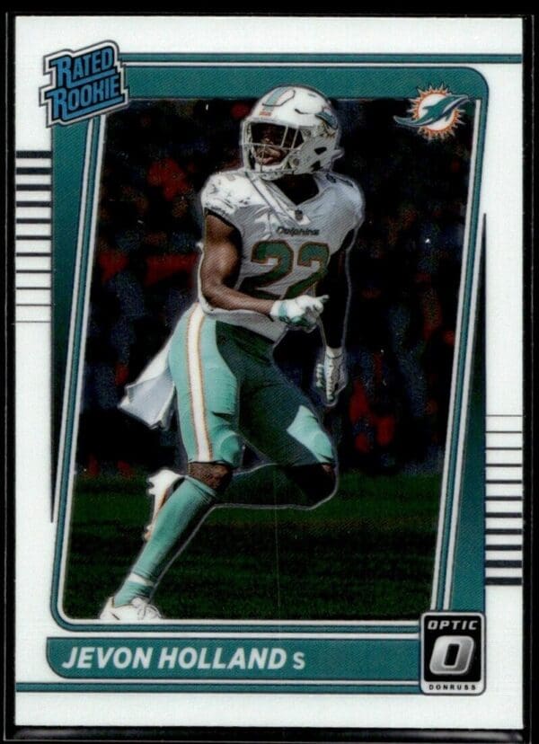 2021 Donruss Optic Jevon Holland Rookie Miami Dolphins #267