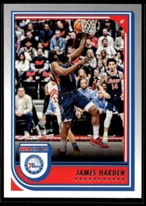 _10 2022 NBA Hoops Philadelphia 76ers #29 James Harden
