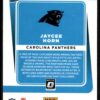 2021 Donruss Optic Jaycee Horn Rookie Carolina Panthers #243 Blue Hyper Prizm