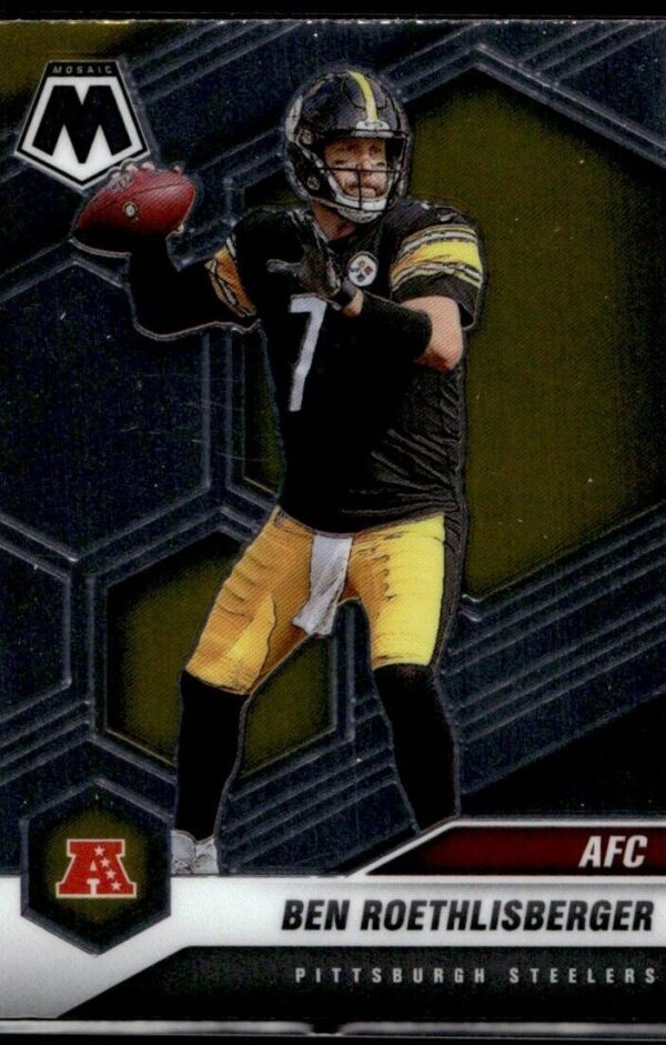 _10 2021 Panini Mosaic Ben Roethlisberger Pittsburgh Steelers #230