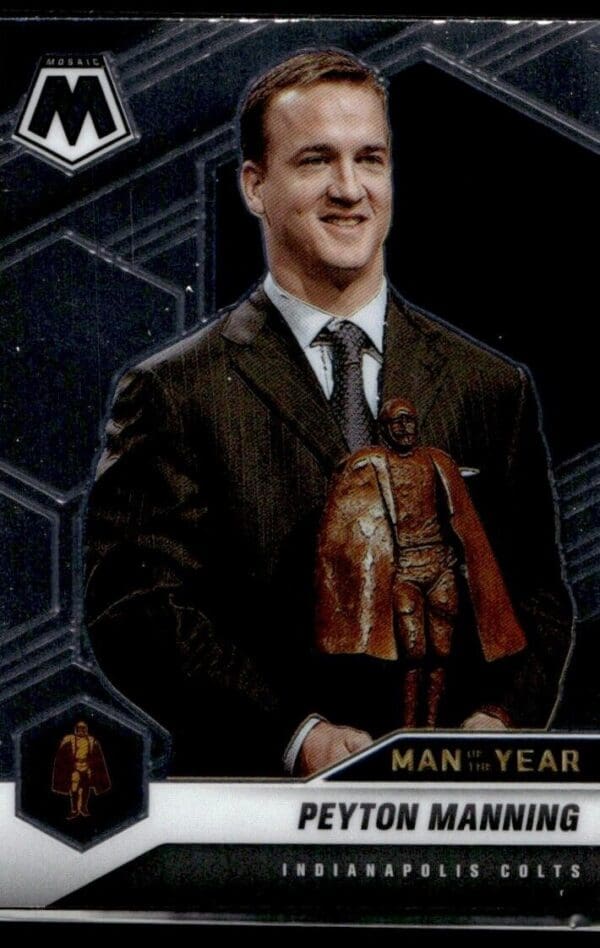 2021 Panini Mosaic Man of the Year Peyton Manning Indianapolis Colts #263