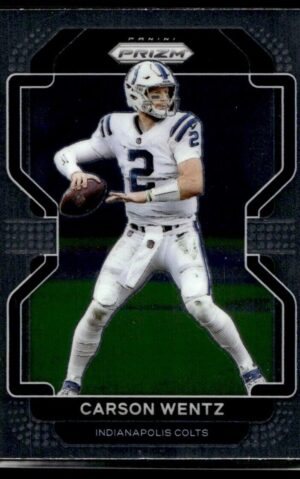 2021 Panini Prizm Carson Wentz Indianapolis Colts #24