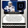 2021 Panini Prizm Carson Wentz Indianapolis Colts #24