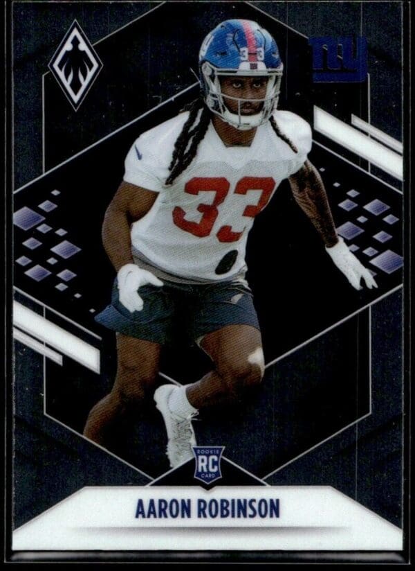 2021 Panini Phoenix Aaron Robinson Rookie New York Giants #171