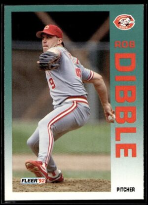 1992 Fleer Cincinnati Reds #404 Rob Dibble