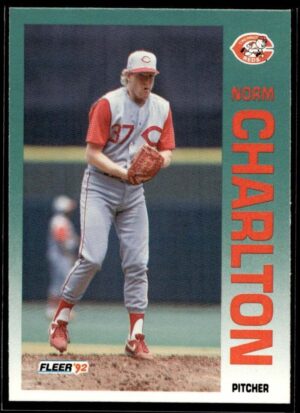 1992 Fleer Cincinnati Reds #402 Norm Charlton
