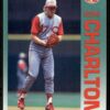 1992 Fleer Cincinnati Reds #402 Norm Charlton
