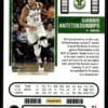 2022 Panini Contenders Milwaukee Bucks #35 Giannis Antetokounmpo
