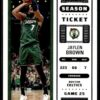 2022 Panini Contenders Boston Celtics #21 Jaylen Brown