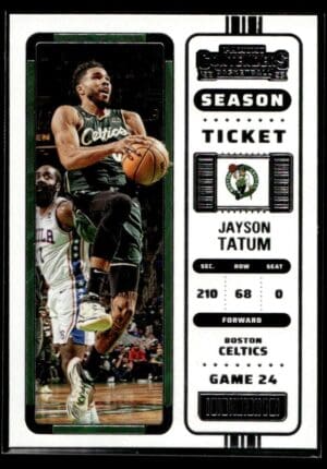 2022 Panini Contenders Boston Celtics #10 Jayson Tatum