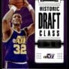 2022 Panini Contenders Utah Jazz #17 Karl Malone Historic Draft Class