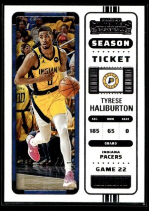 2022 Panini Contenders Indiana Pacers #32 Tyrese Haliburton