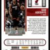2022 Panini Contenders Miami Heat #63 Bam Adebayo