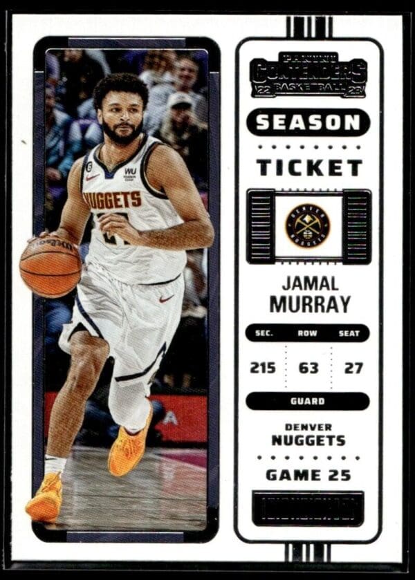 2021 Panini Contenders Denver Nuggets #23 Jamal Murray
