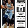 2022 Panini Contenders Memphis Grizzlies #89 Desmond Bane