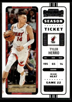2022 Panini Contenders Miami Heat #65 Tyler Herro