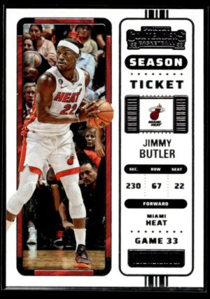 2022 Panini Contenders Miami Heat #75 Jimmy Butler