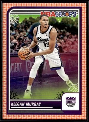 22d56dd20f9341e8875a9ca6fbd7c861_front 2023 Panini Haunted Hoops Keegan Murray