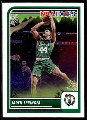 321419354fbd4842a94d7855542bc340_front 2023 Panini Haunted Hoops Jaden Springer