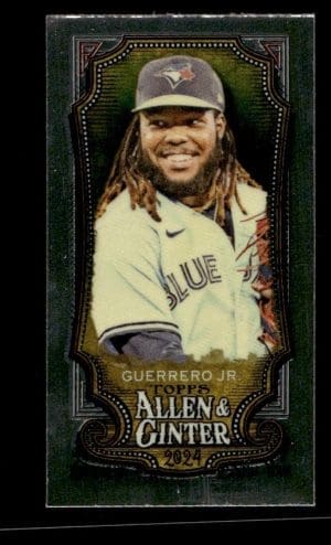3b9bccf37c9b4ea6a24ec2b2a644cdea_front 2024 Topps Allen & Ginter Vladimir Guerrero Jr.