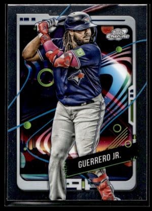 3d14ba5a8cbc4fce8fad46575ff1ec54_front 2024 Topps Chrome Cosmic Vladimir Guerrero Jr.