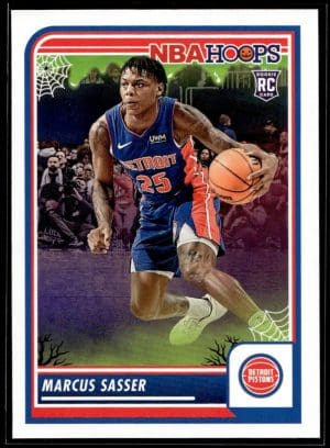 5332853d9c334d068906221c955b107e_front 2023 Panini Haunted Hoops Marcus Sasser