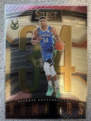2022-23 Select Basketball #9 Giannis Antetokounmpo Numbers
